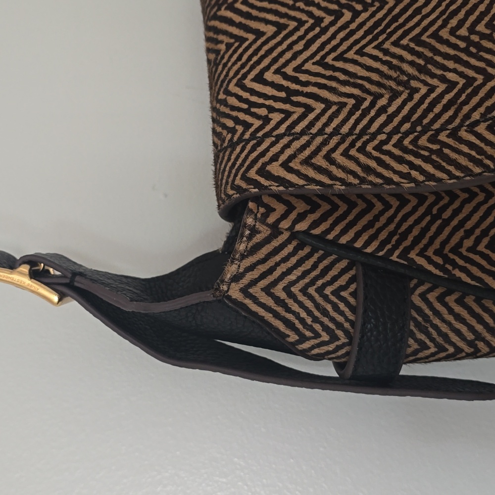 NWOT Aimee Kestenberg Brown Shoulder Bag - Picture 5 of 13